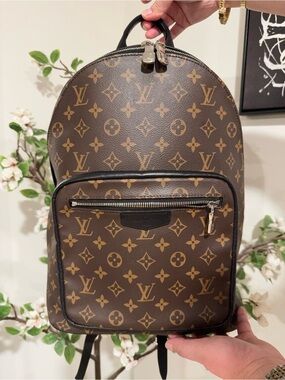 Louis Vuitton Josh Monogram Macassar Backpack 🎒🤎